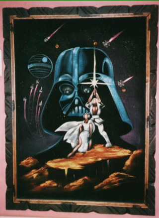 Illustration for article titled The Greatest Velvet Paintings Of Science-Fiction Icons!
